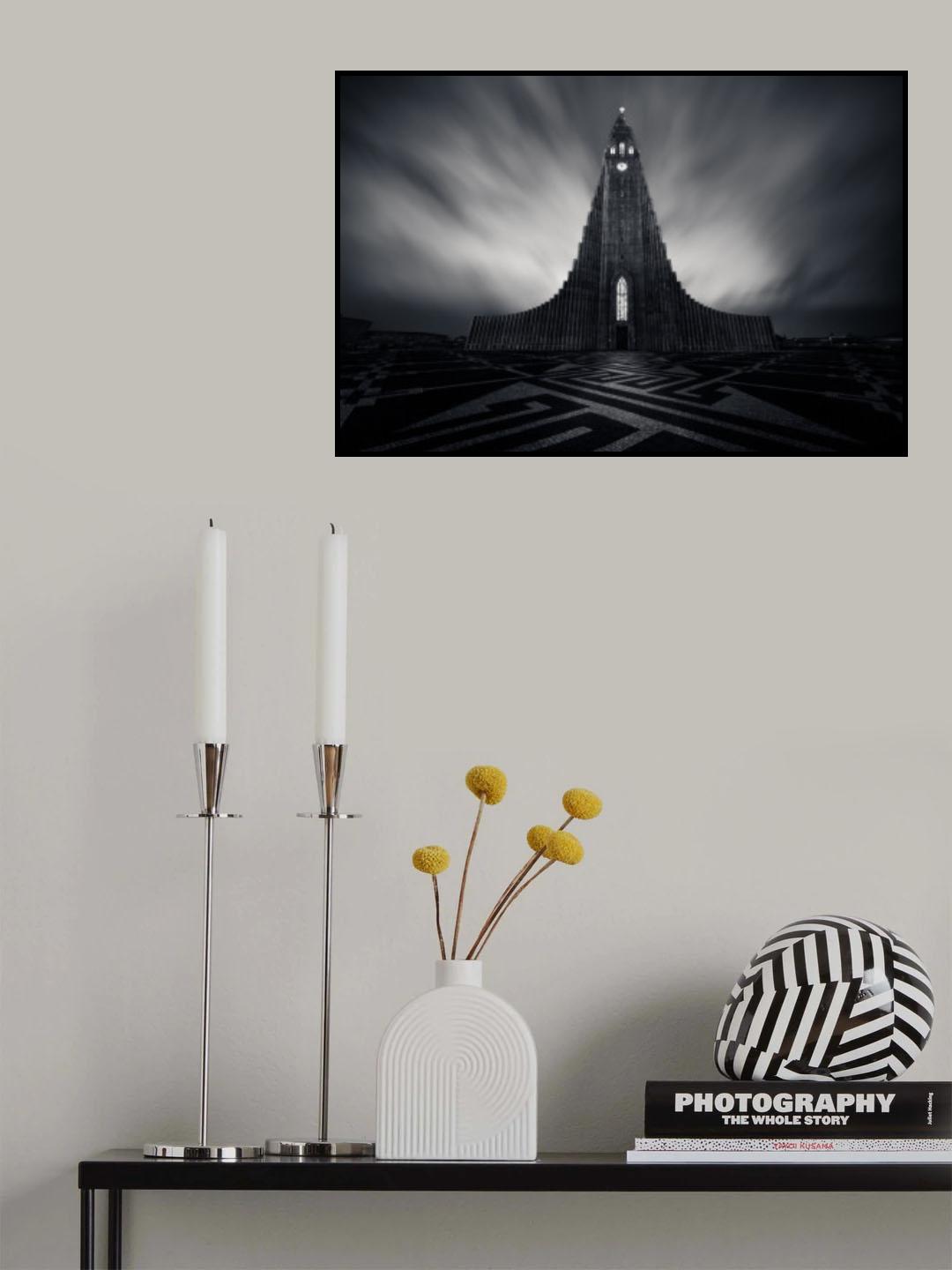 Hallgrímskirkja Poster och Canvastavla