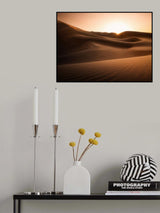 Desert Glow Poster och Canvastavla