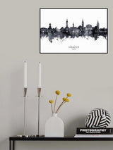 Varaždin Croatia Skyline Poster och Canvastavla