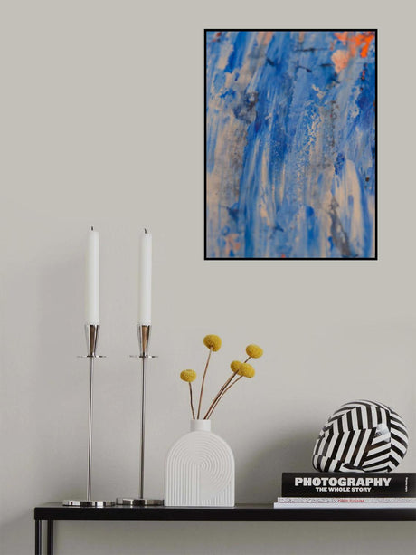 colored paints Poster och Canvastavla