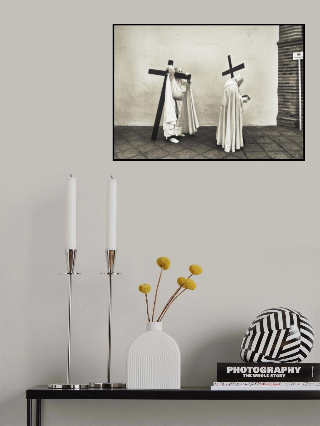 Penitentes rezagados Poster och Canvastavla