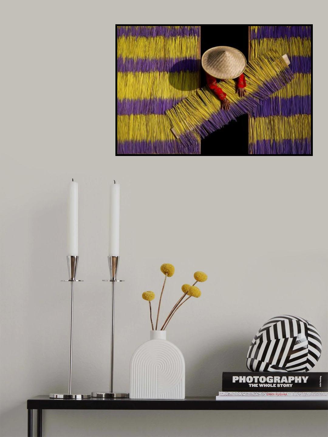 Drying Incenses Poster och Canvastavla