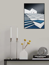 Between Vertigo and Falling Poster och Canvastavla
