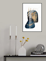 Stunning Blue-3 Poster och Canvastavla