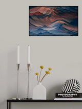 Winter Twilight Poster och Canvastavla