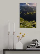 Mountains and roads Poster och Canvastavla