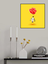 Antarctic Airlines Poster och Canvastavla