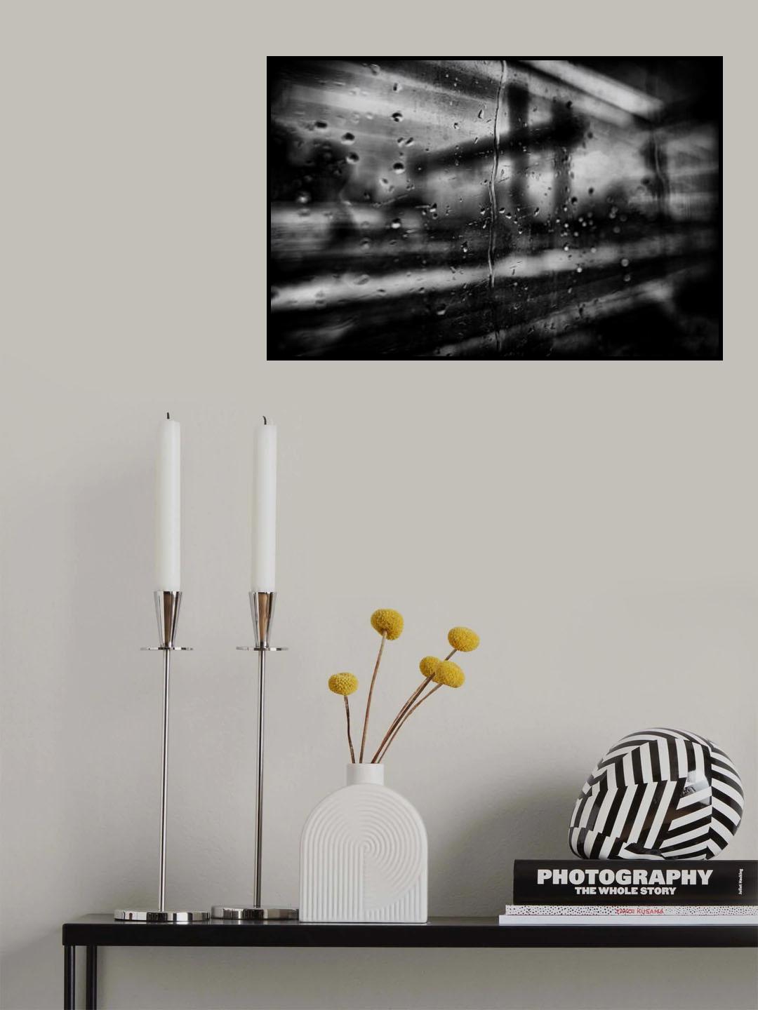 Rain Poster och Canvastavla