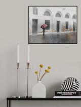 alone in the rain Poster och Canvastavla