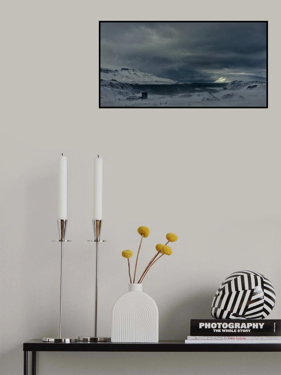 mountain light Poster och Canvastavla