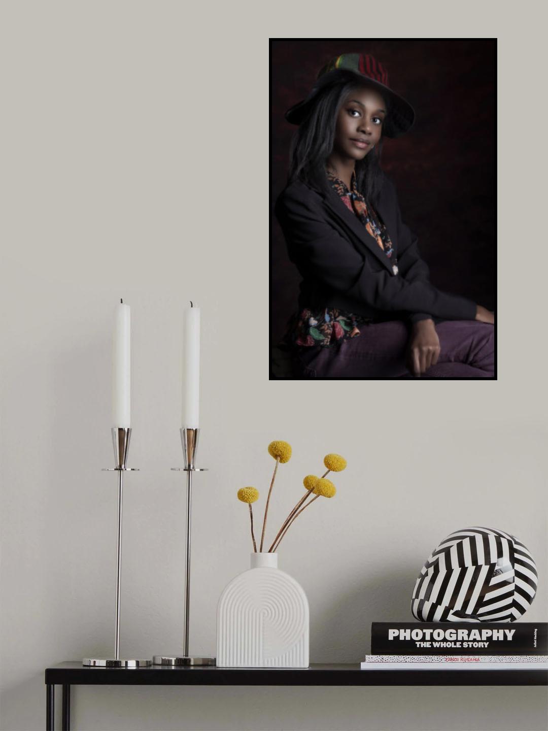 Melody with Hat Poster och Canvastavla