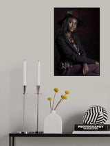 Melody with Hat Poster och Canvastavla