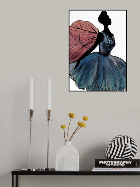 Winged Dancer Poster och Canvastavla