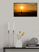 Shepherd and herd Poster och Canvastavla