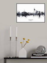 Canberra Australia Skyline Poster och Canvastavla