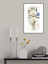 Wild Floral in suptle shades Poster och Canvastavla