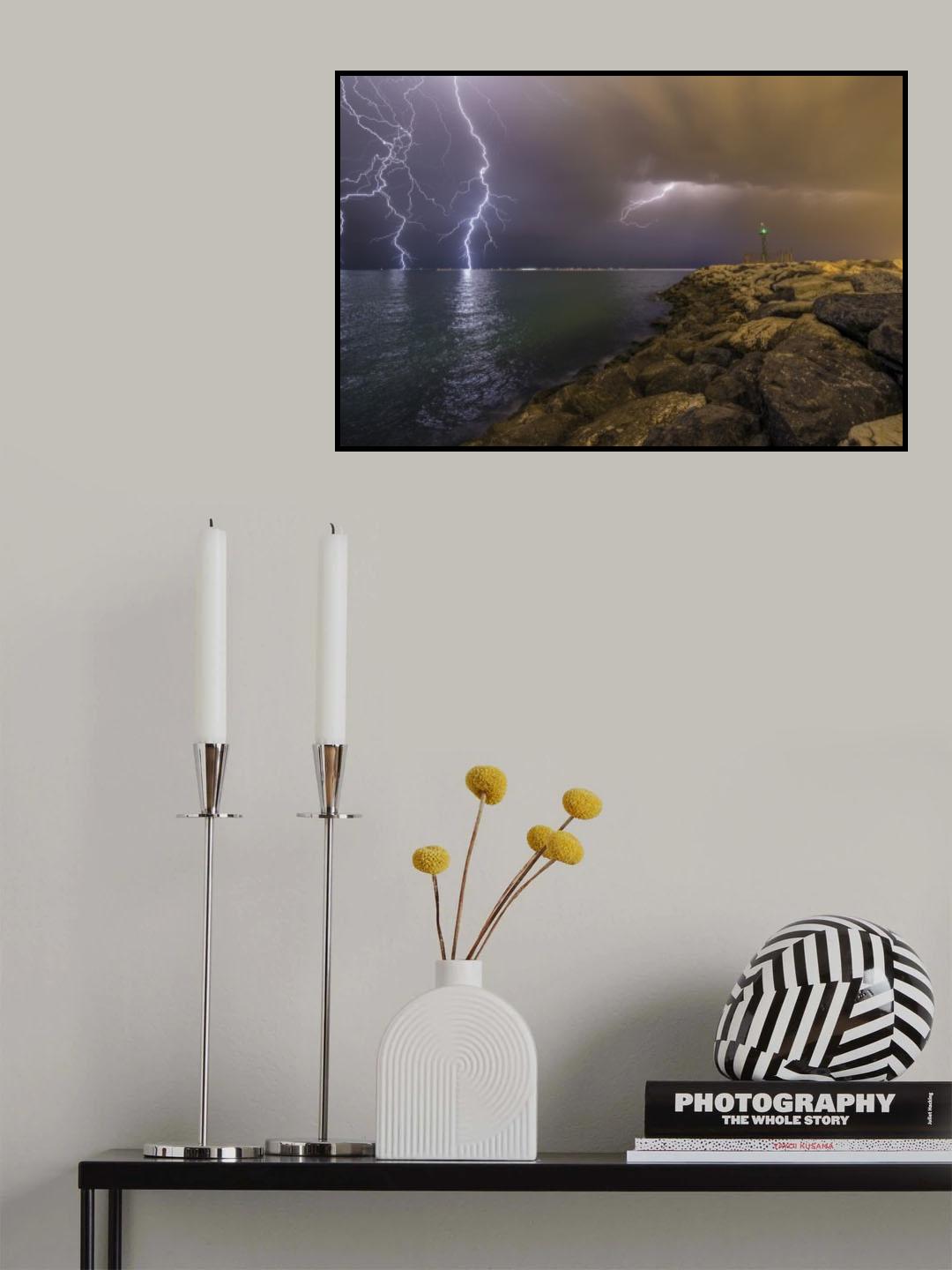 When Lightning Strikes Poster och Canvastavla