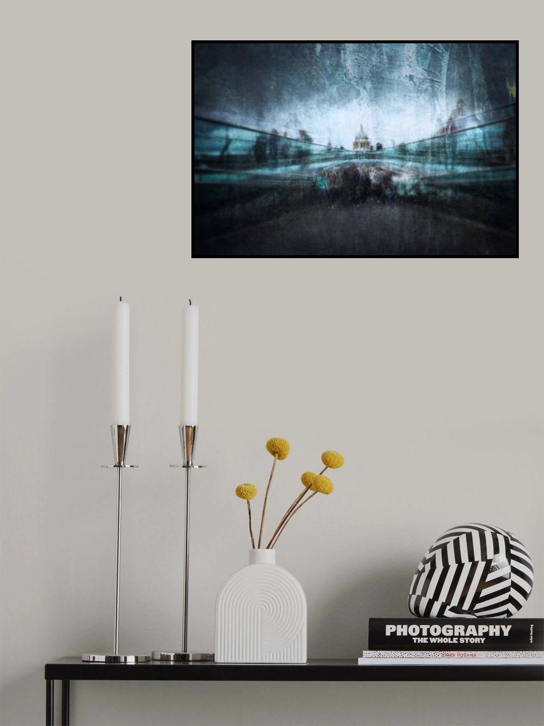 Creative Millennium Bridge Poster och Canvastavla