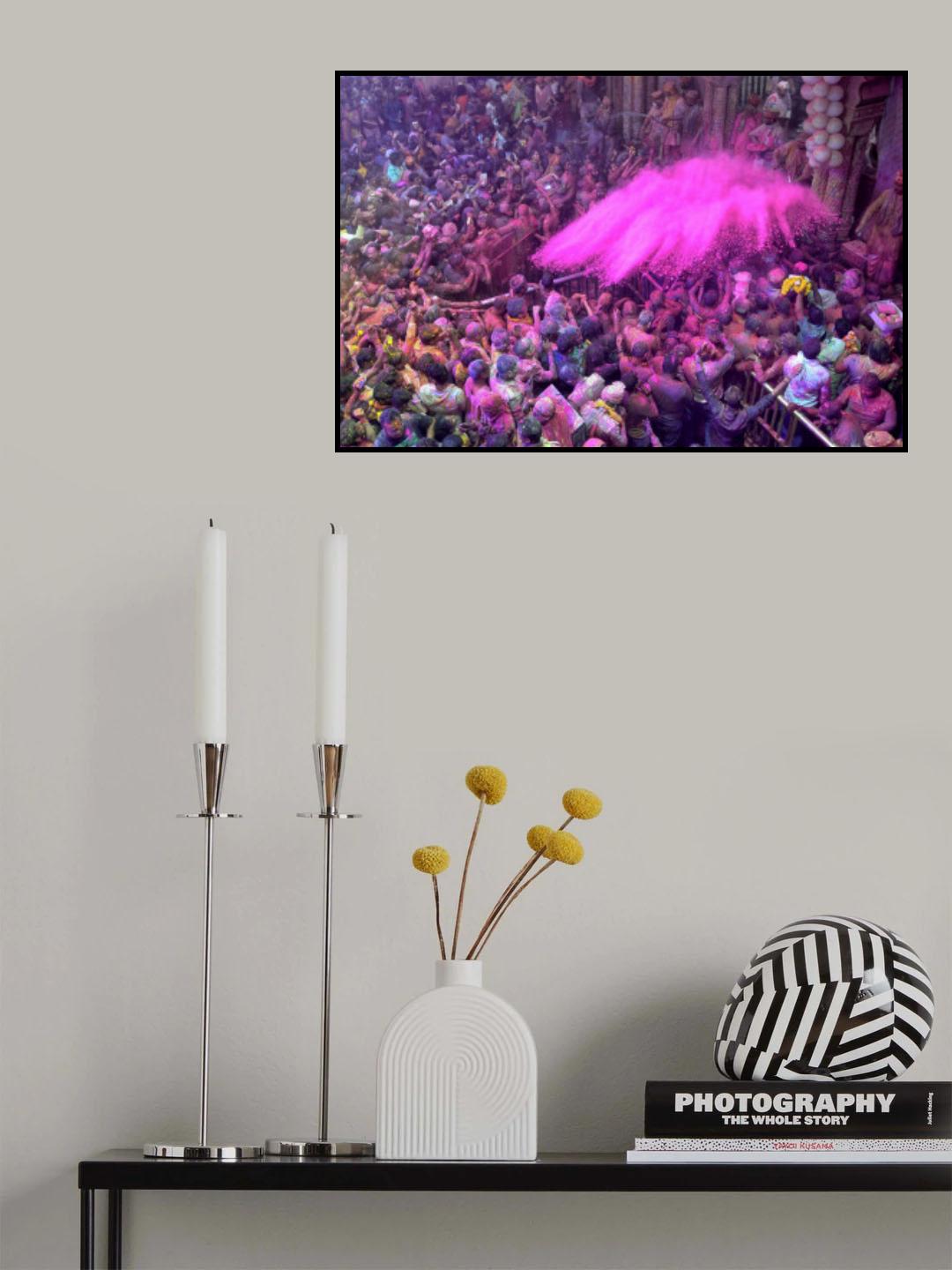 Pink Magic Poster och Canvastavla