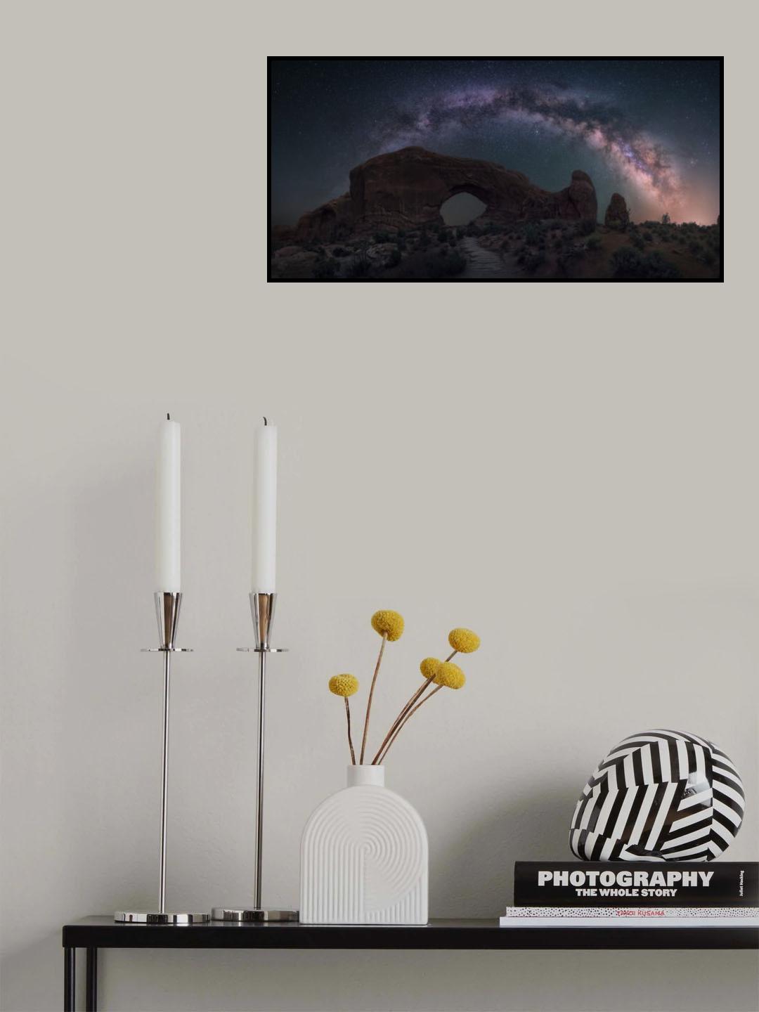 Double Arch Poster och Canvastavla