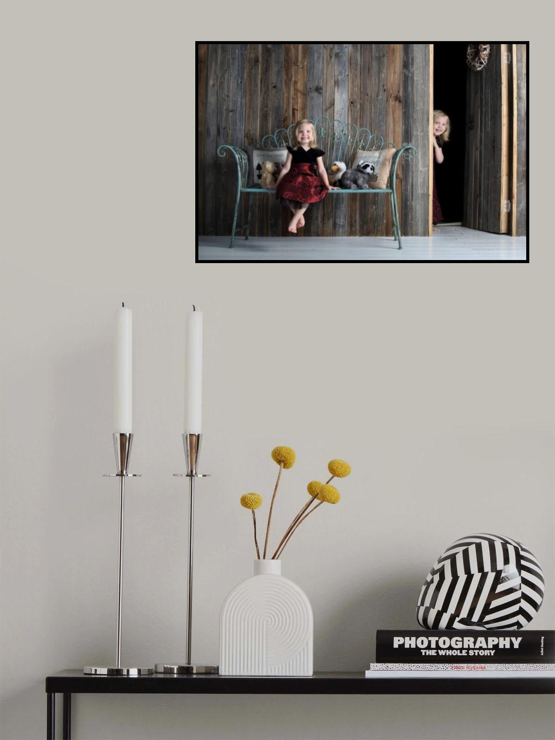 Hide-and-seek with oneself Poster och Canvastavla