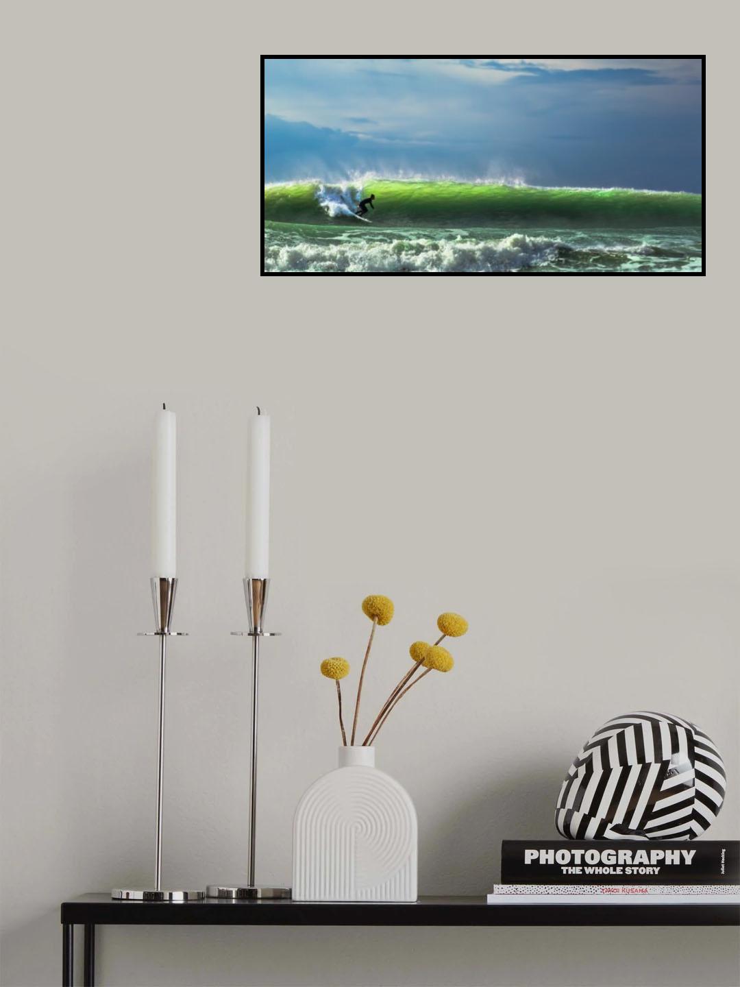 Catch the wave Poster och Canvastavla