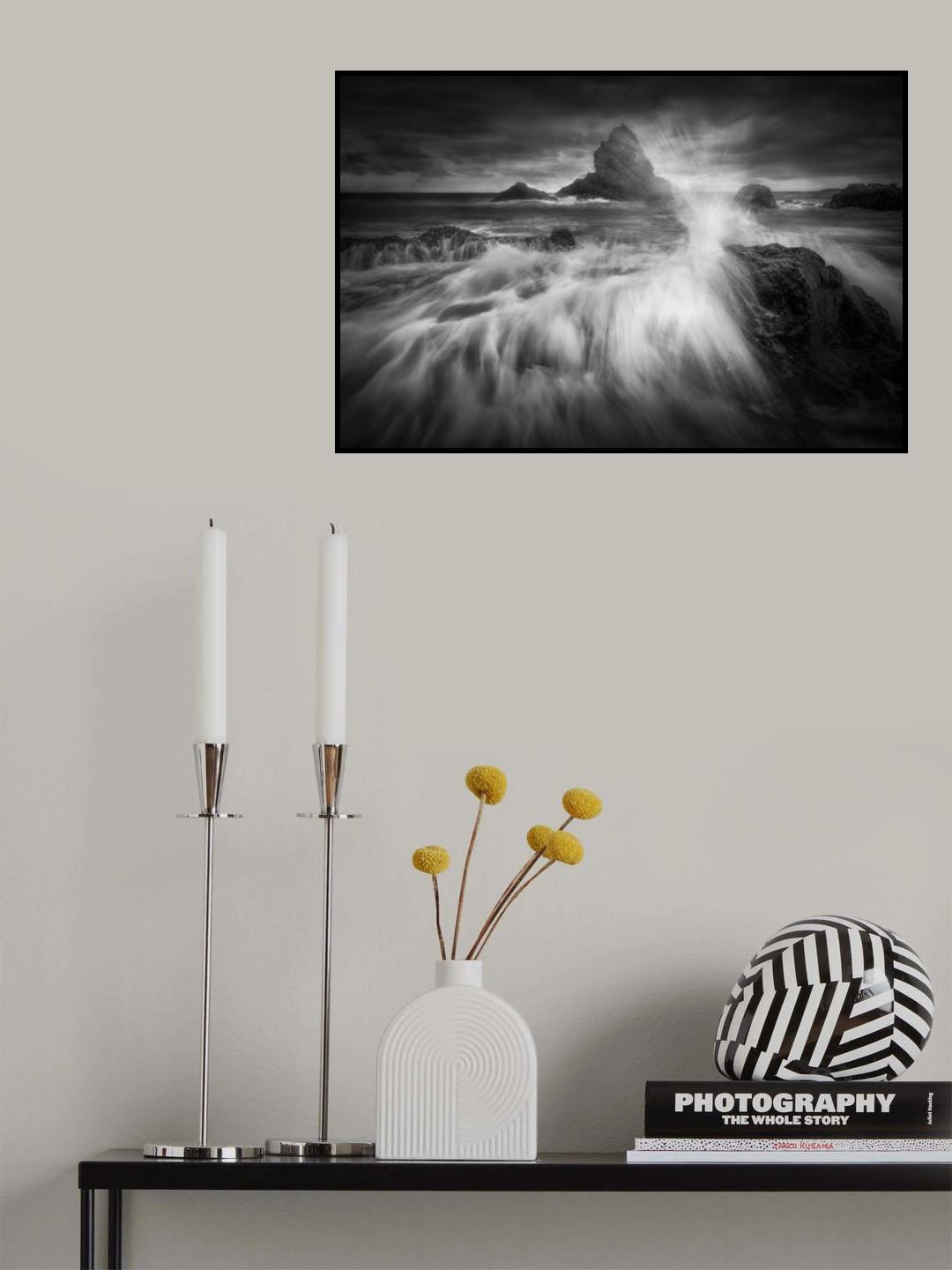 Explosion Poster och Canvastavla
