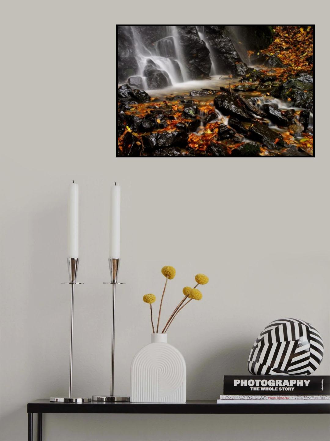 Glowing Poster och Canvastavla