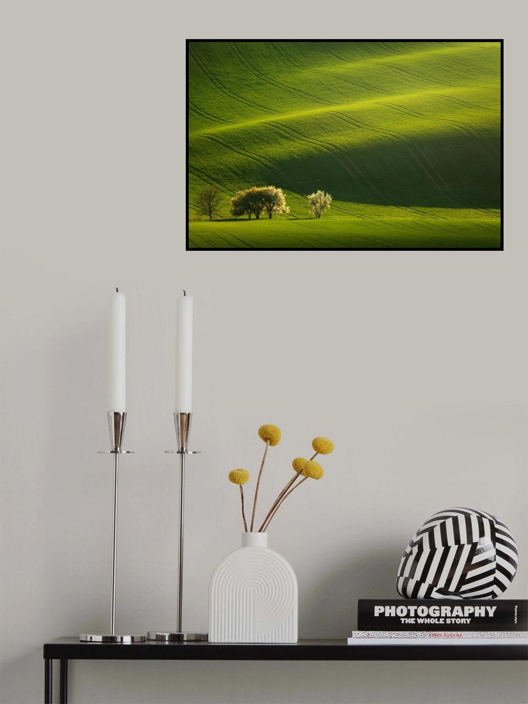 Moravian waves Poster och Canvastavla
