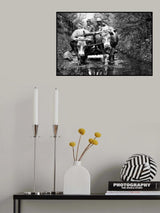Crossing the stream Poster och Canvastavla