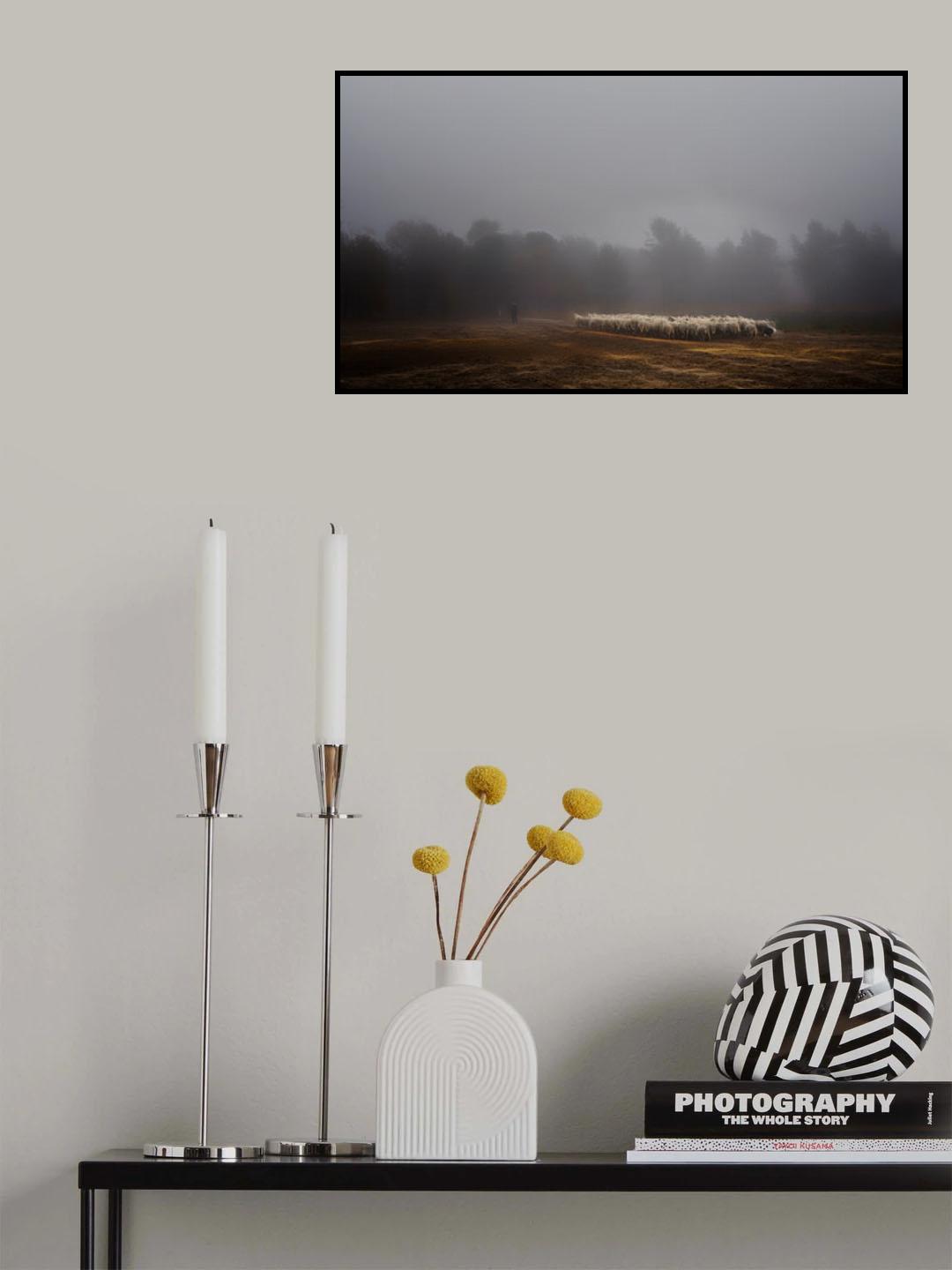 Foggy memory  of the past Poster och Canvastavla