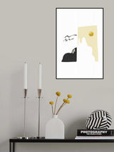Tropical Villa Color and Shapes 25 Poster och Canvastavla