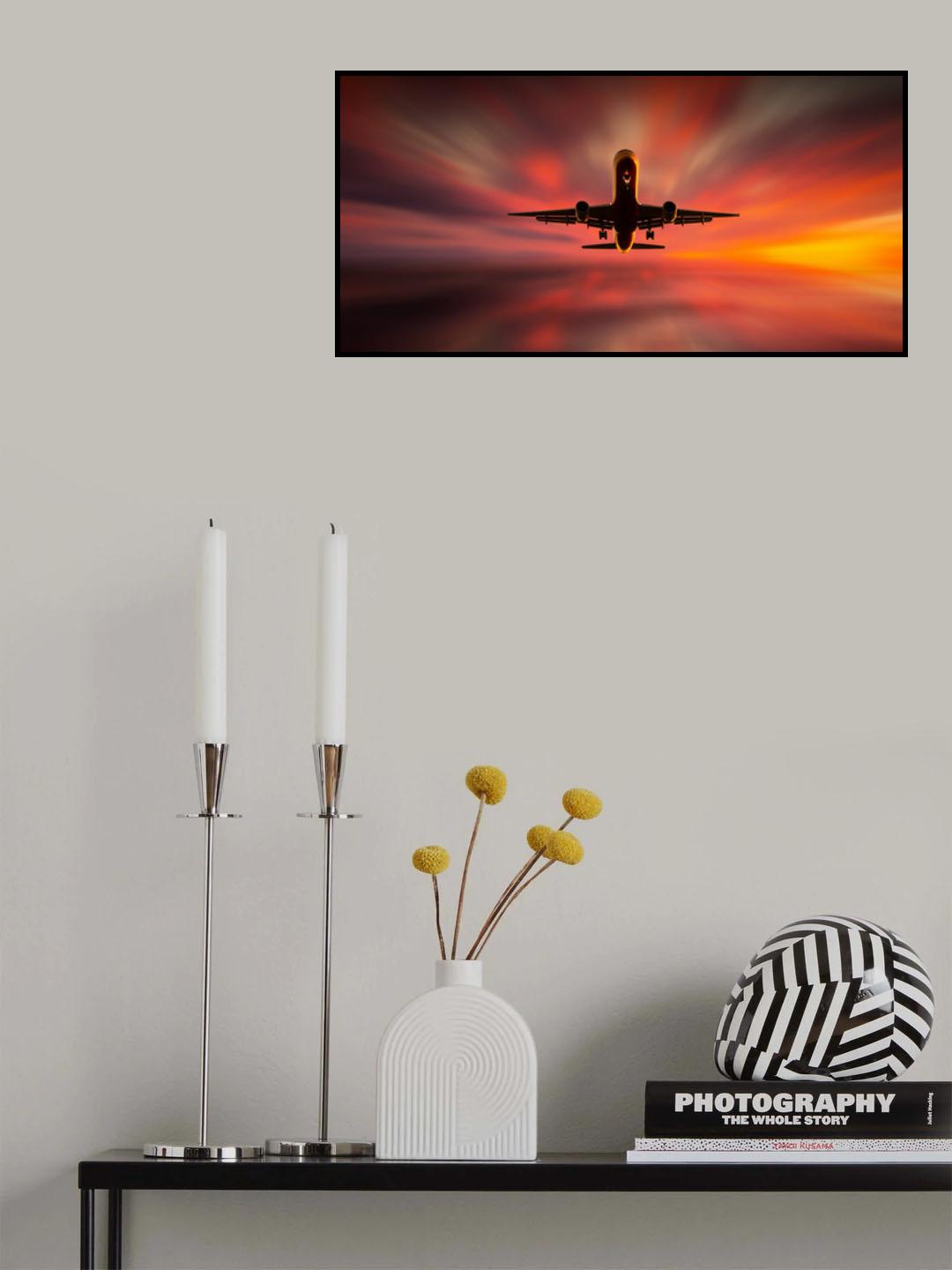 Colorful Landing. Poster och Canvastavla
