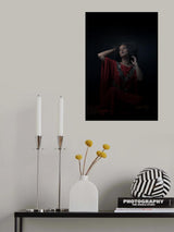 Persian Girl Poster och Canvastavla