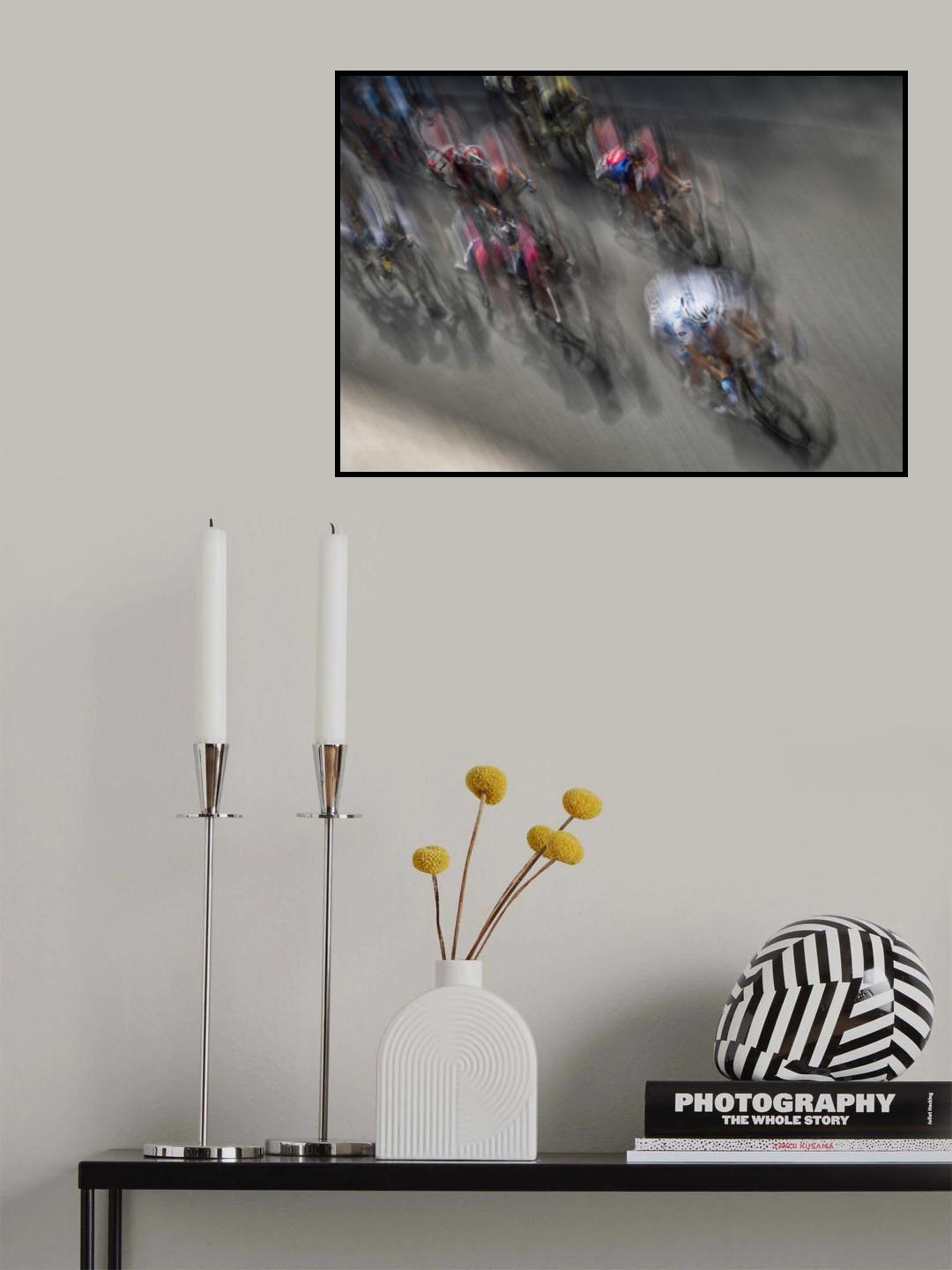 Race 8 Poster och Canvastavla