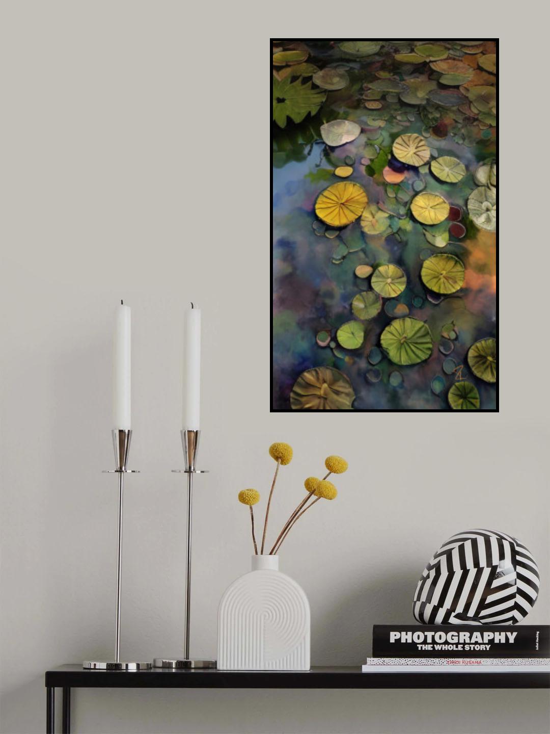 Lily Pads Poster och Canvastavla