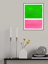 Colourfield 31 Poster och Canvastavla