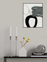 Painted Lines Swazz Kopie Poster och Canvastavla