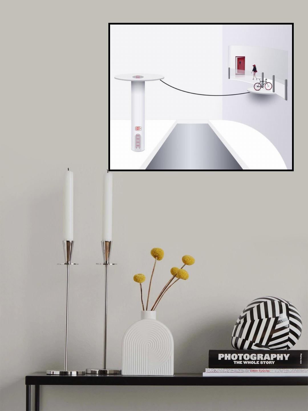 A Risky Way Out Poster och Canvastavla