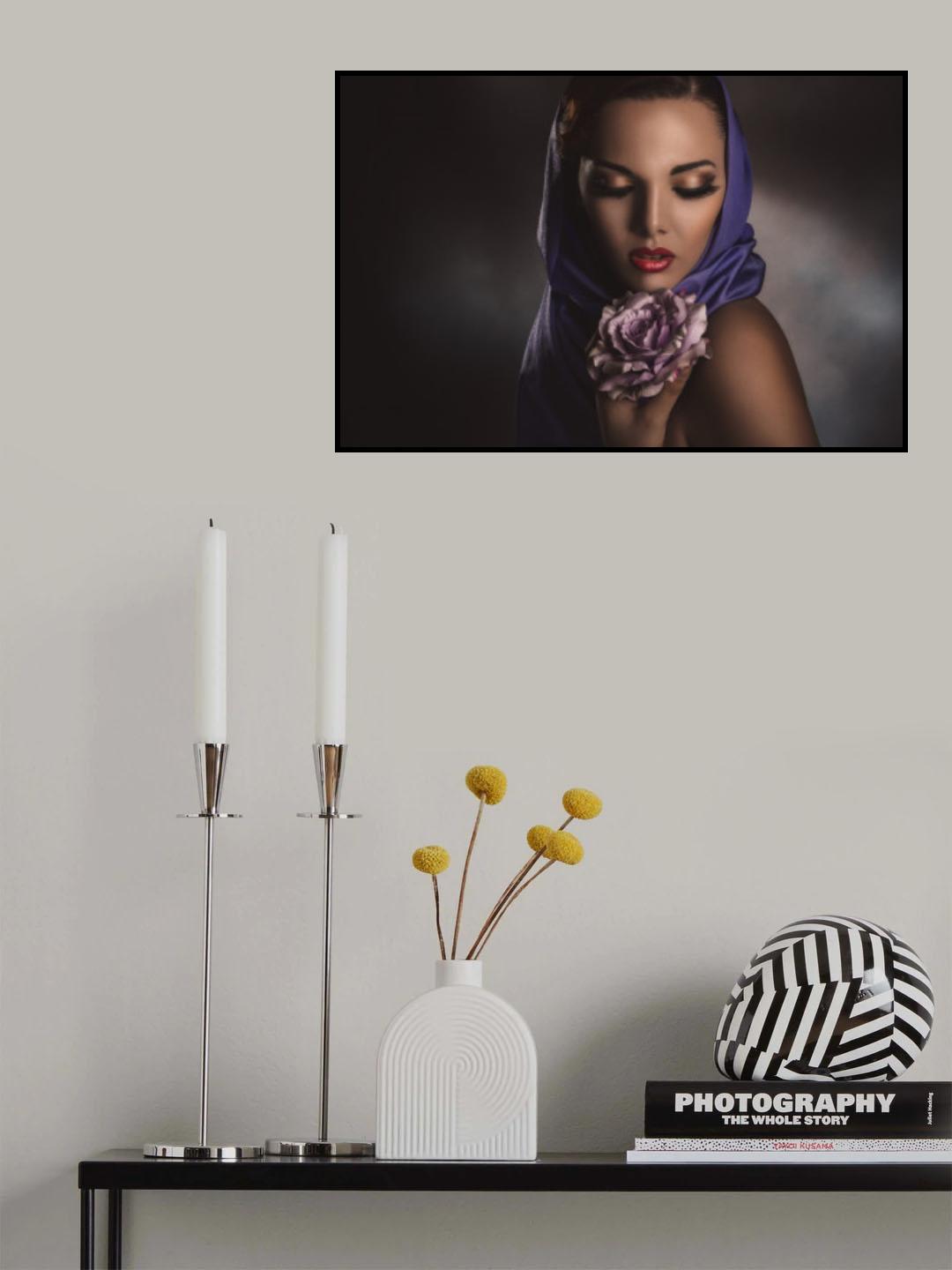 Violet Poster och Canvastavla