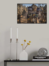 Ethiopian Harma tribes Poster och Canvastavla