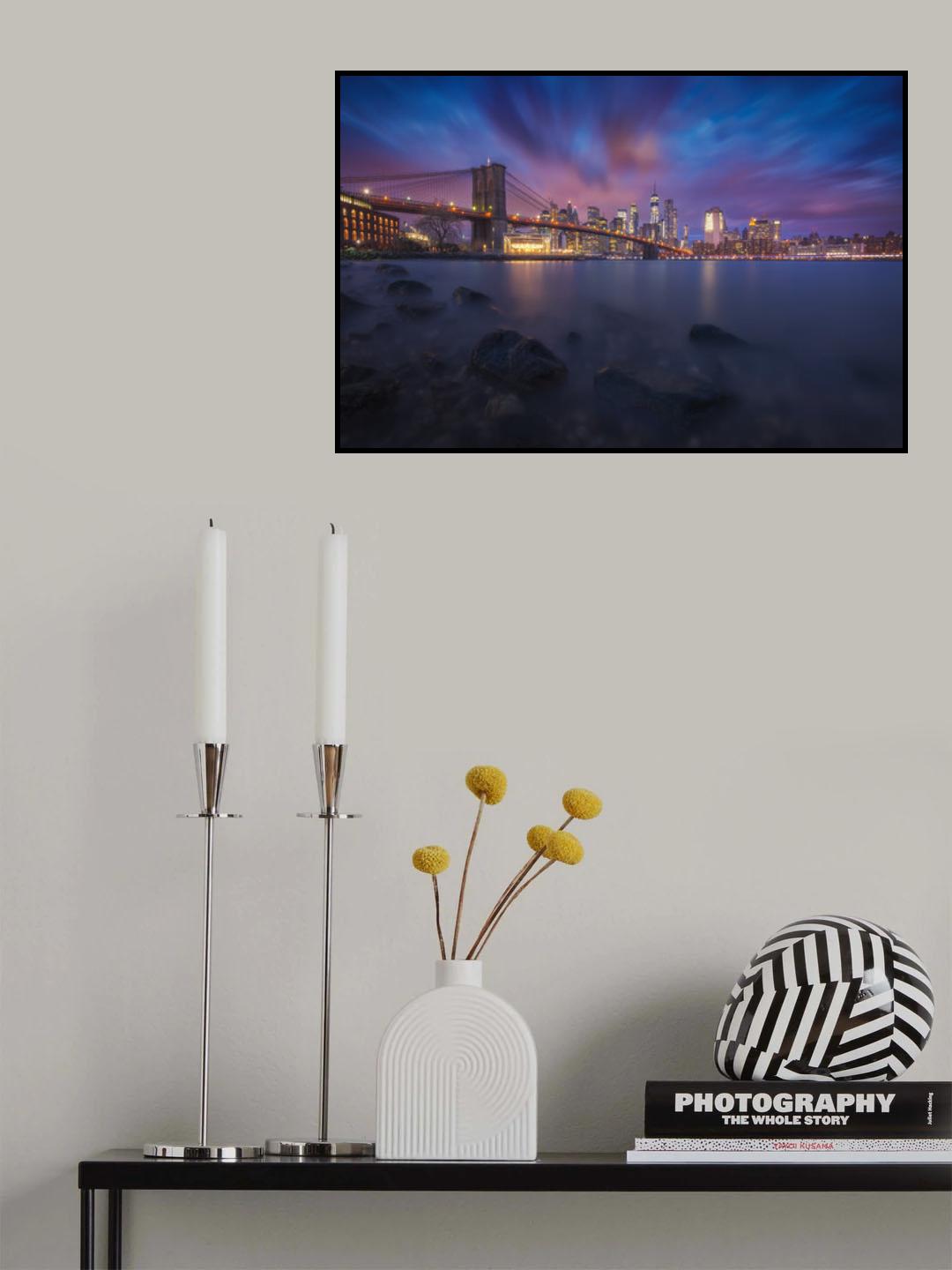 Brooklyn Dusk Poster och Canvastavla