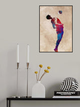 Football Soccer Sport Art 7 Poster och Canvastavla