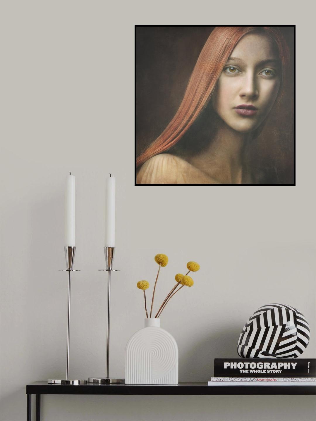 A girl from the Renaissance Poster och Canvastavla