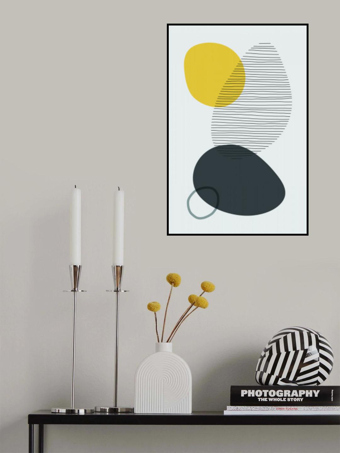 Boho Abstract Vibes #4 Poster och Canvastavla