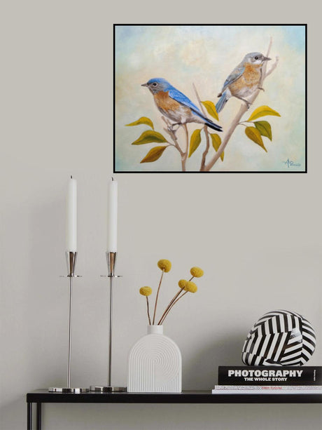Stillness of Heart Poster och Canvastavla