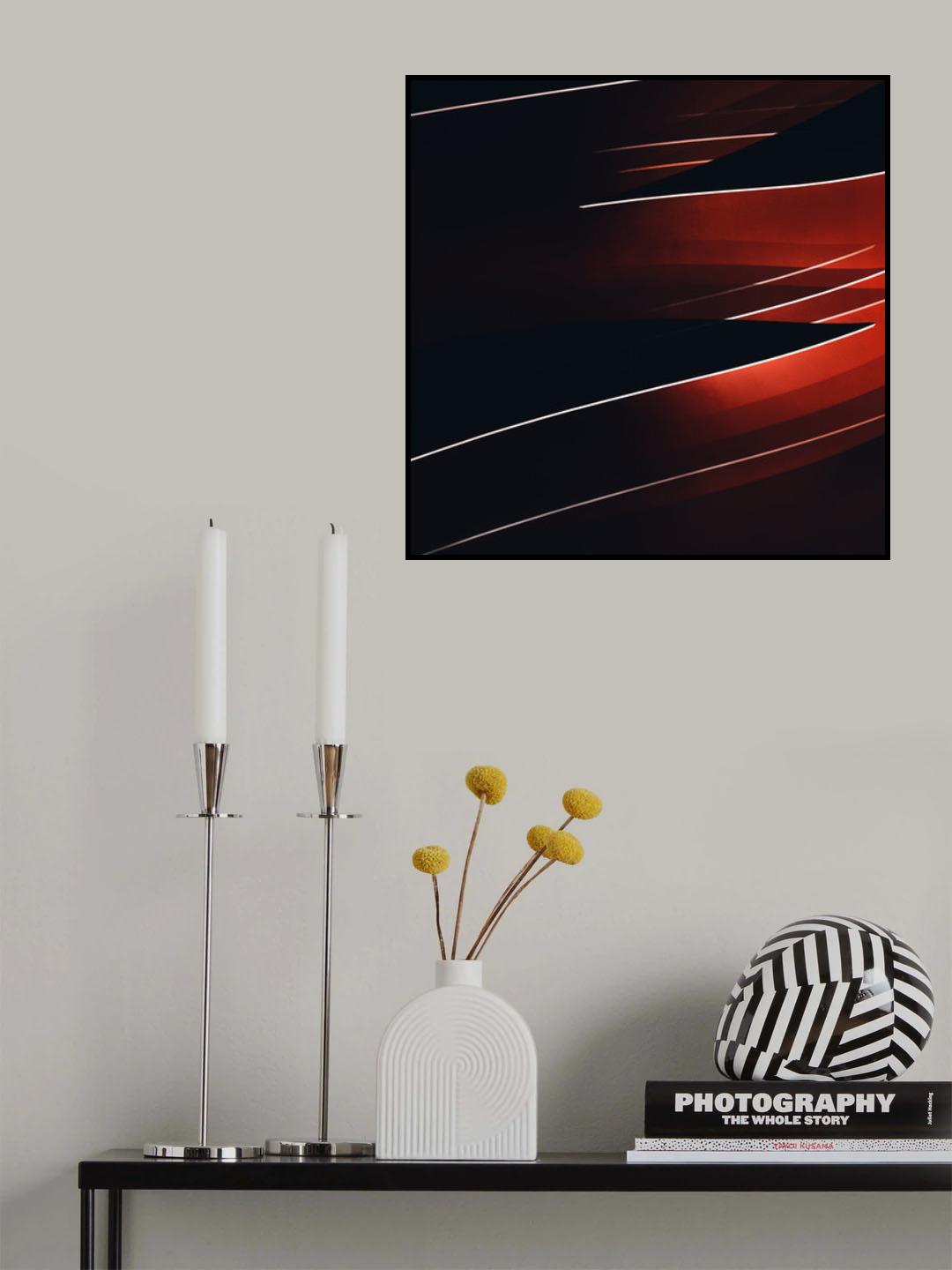 Abstract siding Poster och Canvastavla