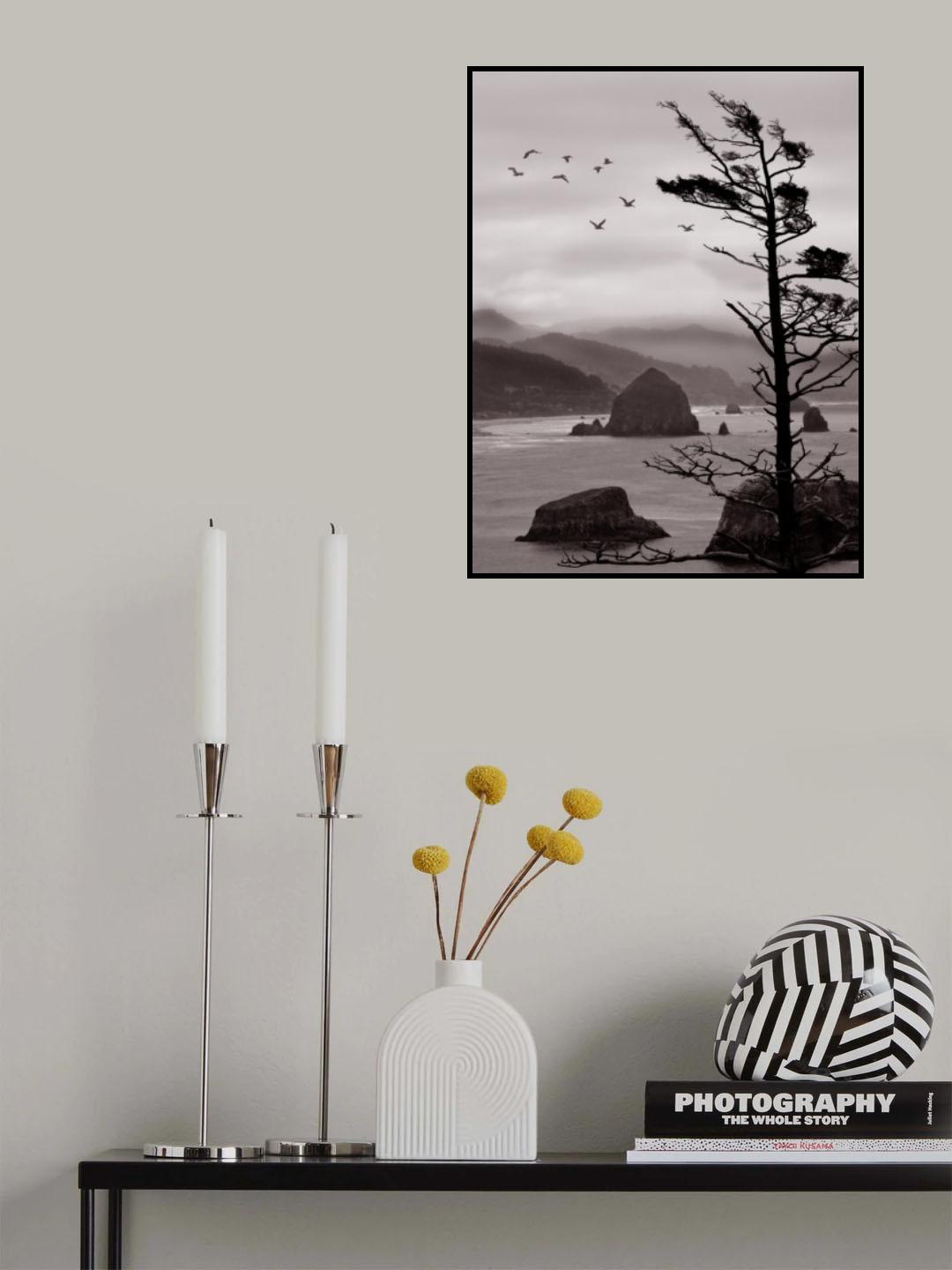 Ecola Point Poster och Canvastavla