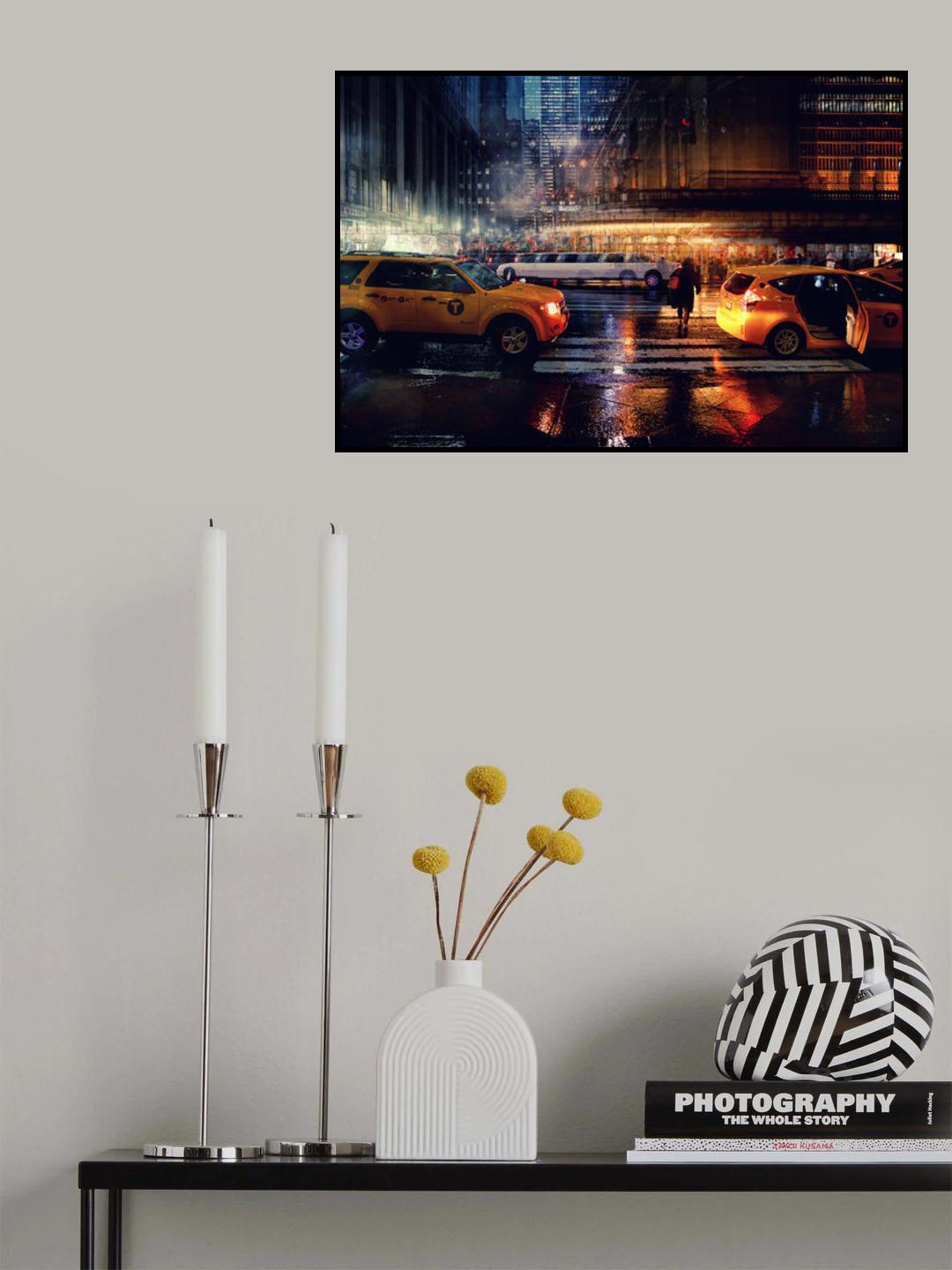 Taxi Poster och Canvastavla
