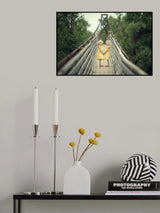 Love is the bridge between two hearts Poster och Canvastavla